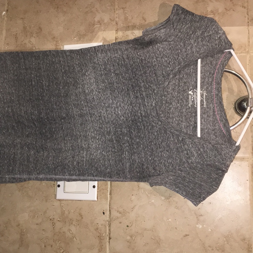Gray shirt